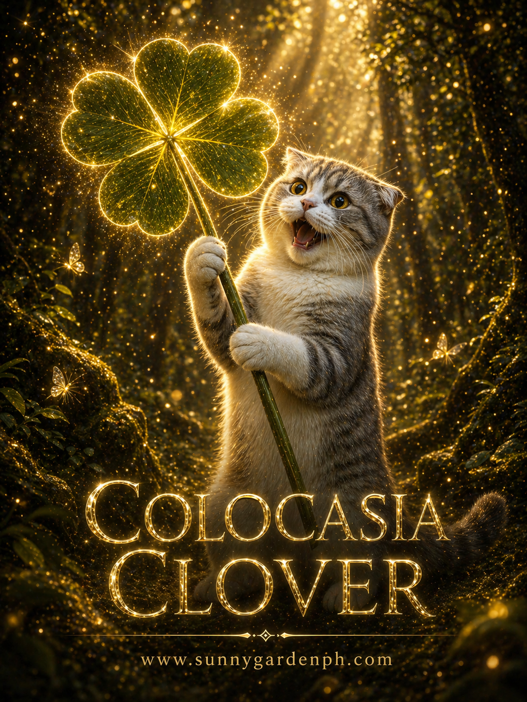 COLOCASIA CLOVER