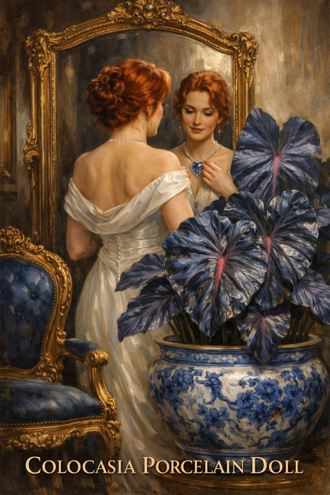 COLOCASIA PORCELAIN DOLL